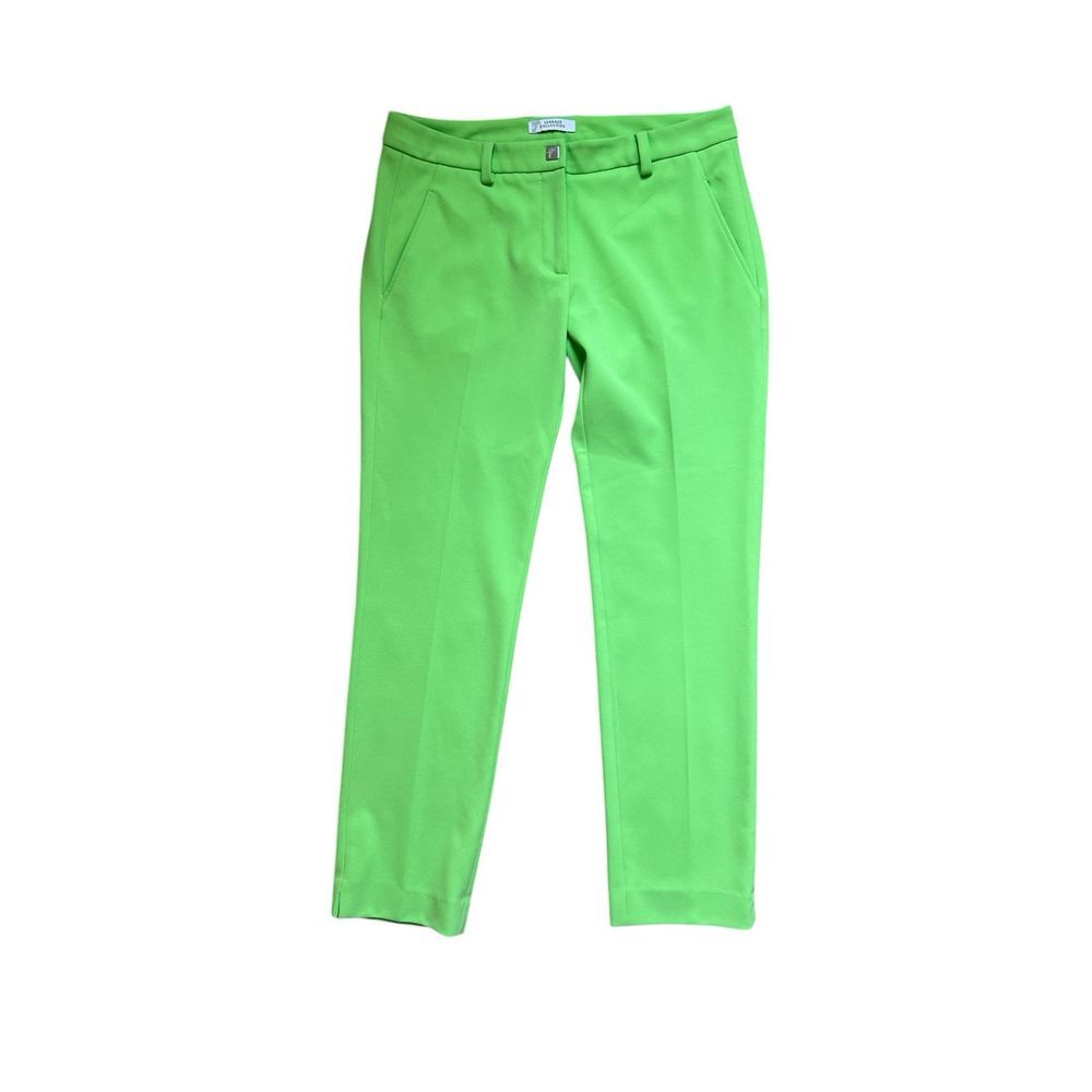 VERSACE COLLECTION Trousers Green Size‎ 40UK Style G32380 Italy Designer Women's - Picture 2 of 11